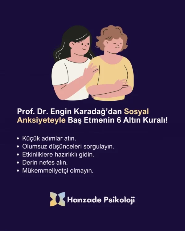 sosyal anksiyete ile baş etmek