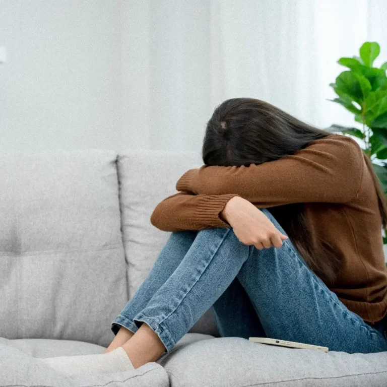 depresyonda bir kadın